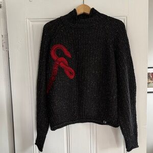 Taylor Swift Reputation Black Knit Sweater